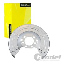 Triscan Spritzblech Bremsscheibe Hinten Passend FüR Opel Astra Combo Meriva Zafi