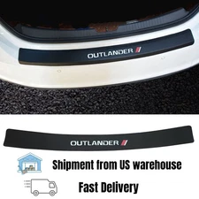 Rear Bumper Guard Protector Trim Car Trunk Protectors for Mitsubishi Outlander