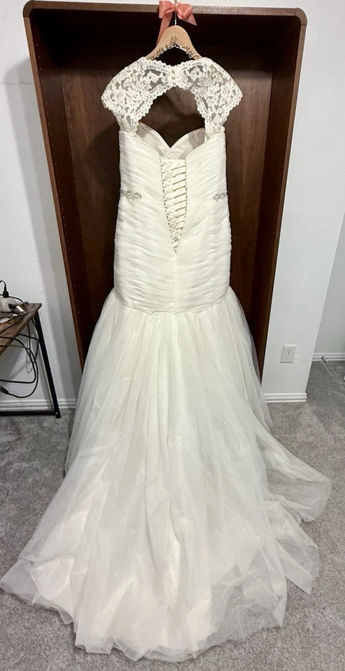 Julietta By Morilee #3176 tamanho 18–sem alterações no tamanho ou bainha — usado uma vez - Imagem 2 de 4