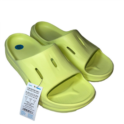 HOKA Ora Recovery Slide 3 Citrus Glow Yellow Men s 10 NEW 1135061 Sandals