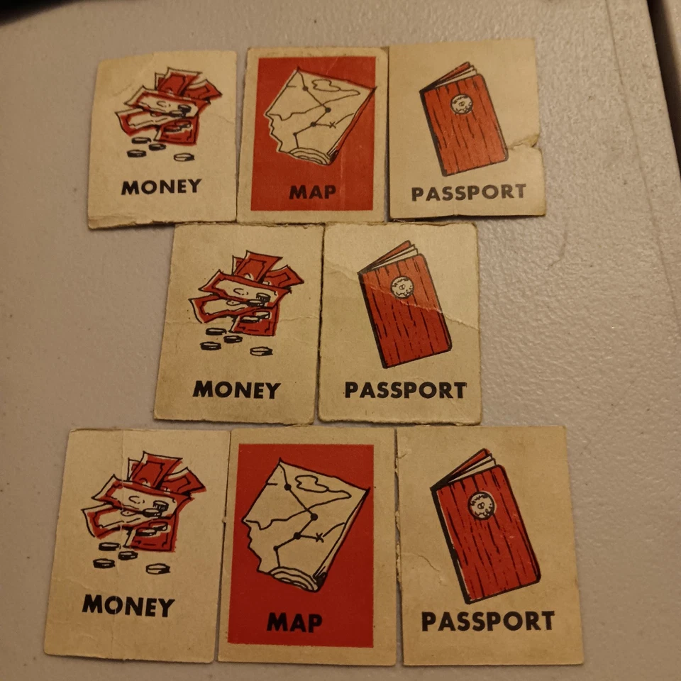 PARTS 1966 Transogram ⚡️Extremely Rare Hogan's Heroes-The Bluff Out-Game. PARTS  - Image 3 of 4