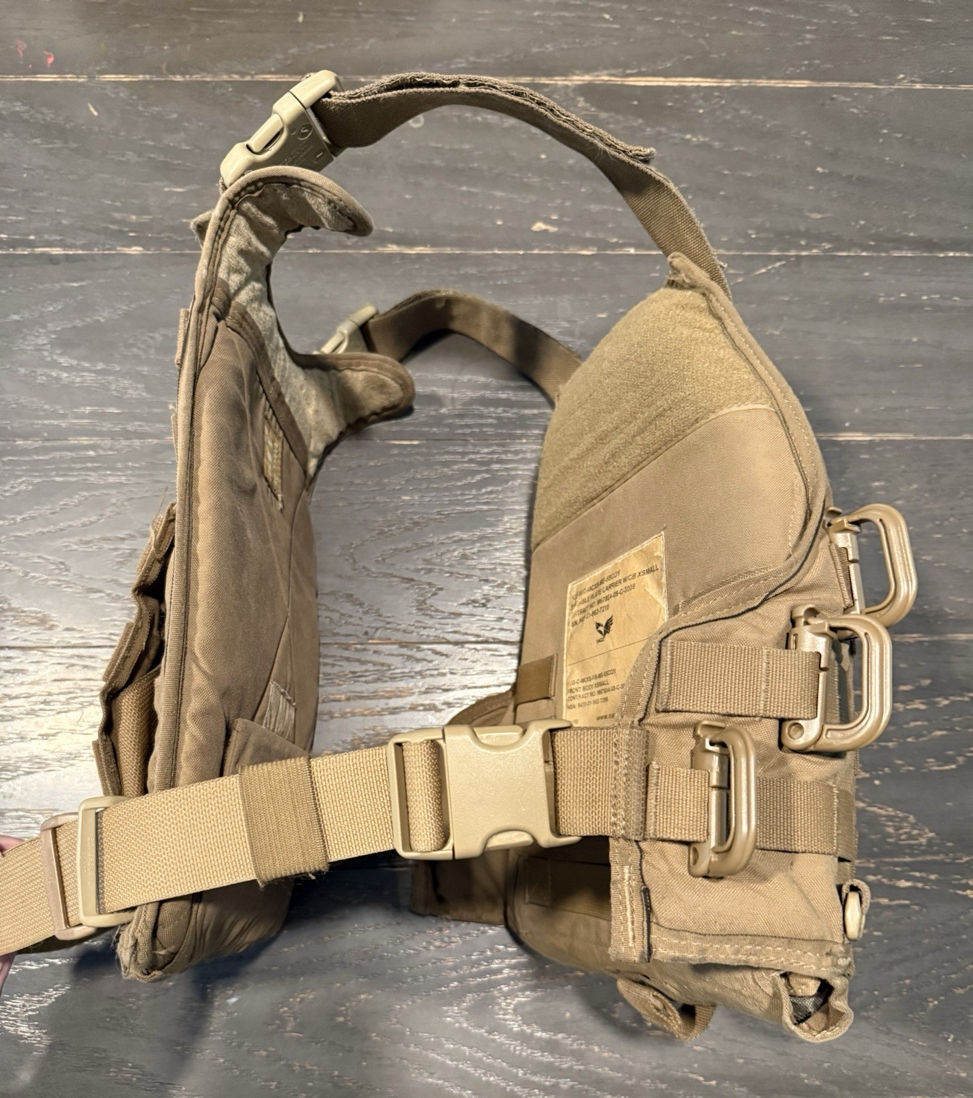 Eagle Industries USMC Issue Scalable Plate Carrier + Strike Face SCP Coy X Small