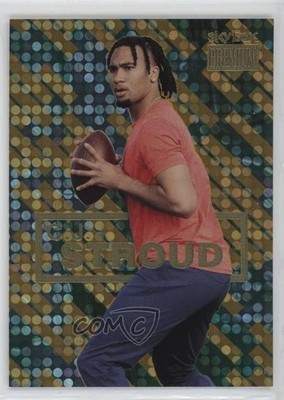 2023 Skybox Metal Universe Champions Premium Star Topaz CJ Stroud Rookie RC 0c3