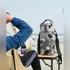 NEW Lanedo 20L Waterproof Backpack Cooler – Camo | Floatable & Insulated