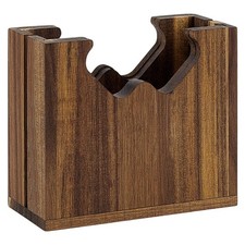 CUTHOLLOW Premium Acacia Adjustable Wood Bagel Slicer Holder for Slicing, Han...