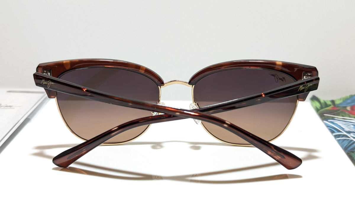 New Maui Jim Lokelani Tortoise Gold Polarized HCL Bronze Sunglasses HS825-10 Maui Jim Lokelani 825 Sunglasses: MODELS: HS825-24S, RS825  main image 2