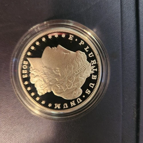 2023-S Morgan Silver Dollar PROOF Coin 24XF ~ in OGP Box & COA