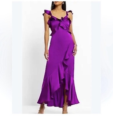lace up plaid asymmetrical dress Asymmetrical Dress with Plaid Pattern main image 0