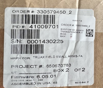 Simplex 4100-9701 Fire Alarm Transponder Bay