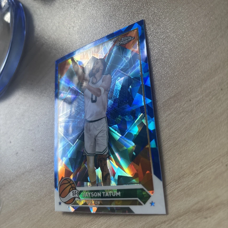 Jayson Tatum 2023-24 Topps Chrome Sapphire #164 - Image 3 of 4