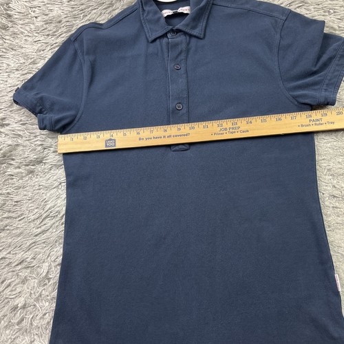 ORLEBAR BROWN MEN'S NAVY BLUE POLO SHIRT Small short sleeve - Picture 4 of 11