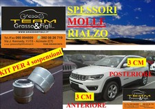 Spessori Molle Rialzo JEEP  COMPASS  2017 -> Avanti E Dietro  3 CM 3 CM