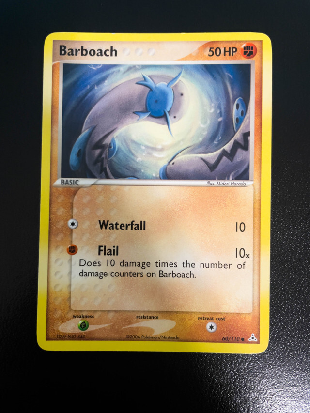 barboach pokemon card - (72) prevent all damage from and effects of attacks done to this Pokemon. Pokemon 2023 Barboach Gym Tournament