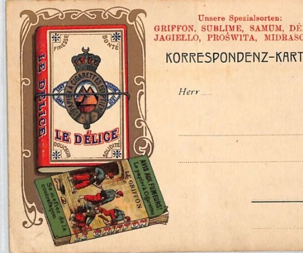 AUSTRIA Postcard ADVERT Colour POSTAL STATIONERY *Griffon* SCNABL & Co PF197 - Image 3 of 4