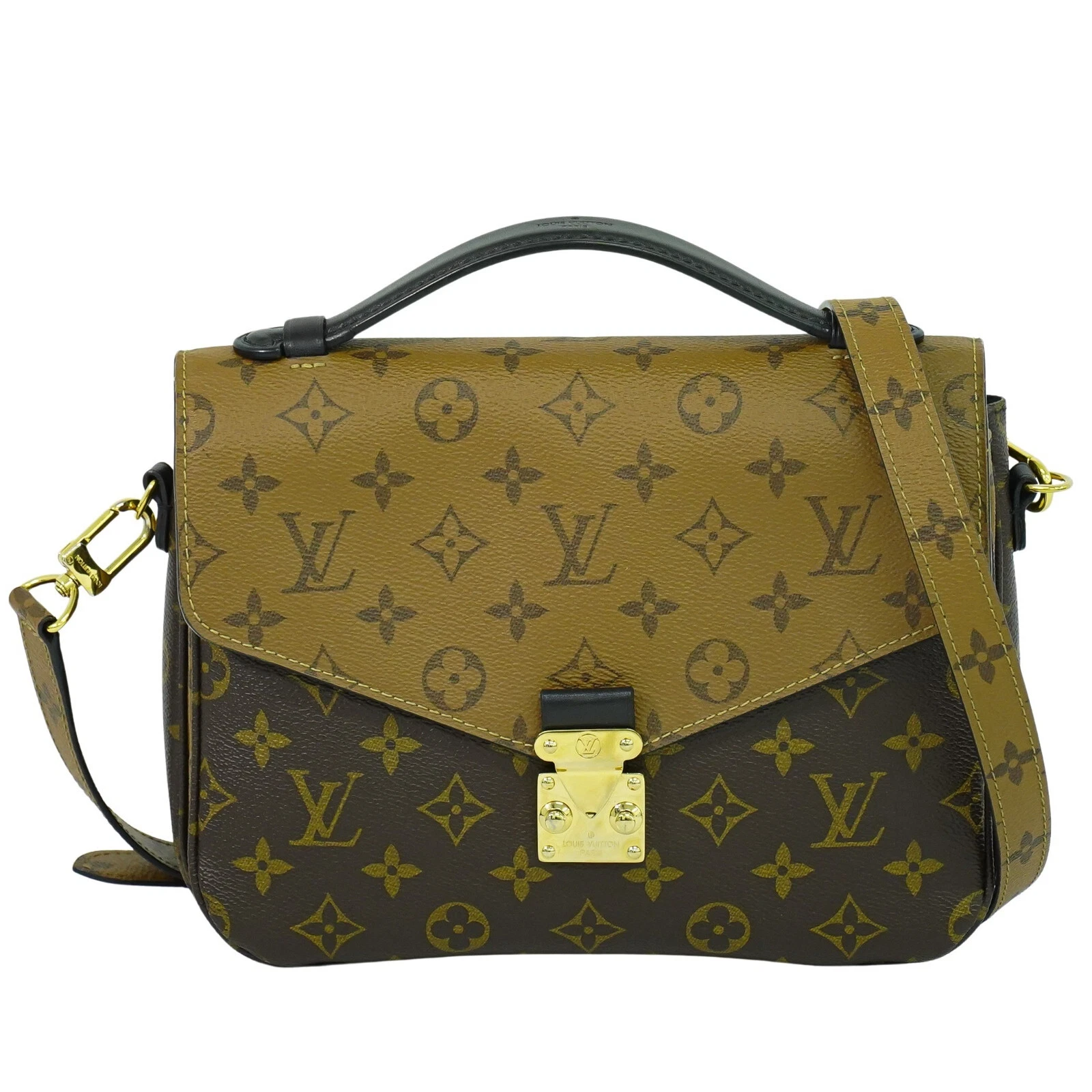 LOUIS VUITTON（LV） Louis Vuitton Pochette Metis MM MM44876 Monogram Reverse Canvas Borsa 2 Vie Marrone