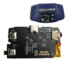 Retro Energy 1800 mAHz Game Boy Advance USB-C Rechargeable Battery  - 14+ Hours