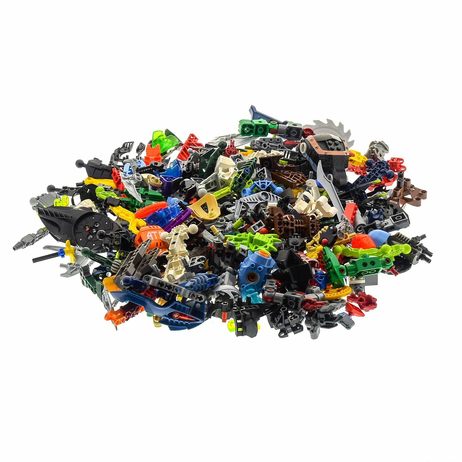 1 Kg Lego Bionicle Hero Factory Knights Kingdom Mixture Bulk Mixed