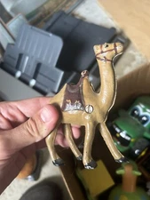 CAST IRON "LARGE CAMEL" STILL BANK MADE BY A.C. WILLIAMS