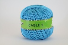 Cotone Delfino per uncinetto Cablè2 100% filo di scozia 100gr