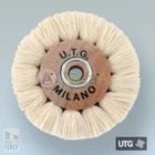 White Cotton Yarn Extra Soft Wood UTG Polishing Circular Brush