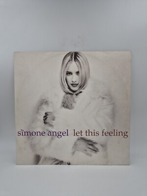 LP Musik ELEKTRONIK Simone Angel - Let This Feeling HOUSE TRANCE UK 1993