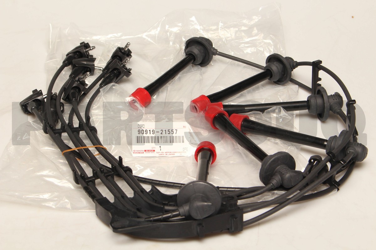 9091921557 Genuine Toyota CORD SET, COIL & SPARK, W 9091921557 Genuine Toyota CORD SET, COIL & SPARK, W