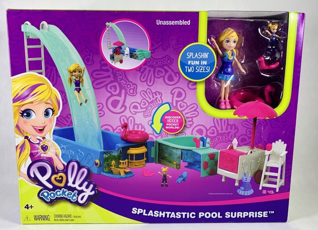 polly pocket fountain falls
