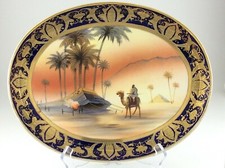 Noritake Hand Painted Desert Scene Egyptian R...