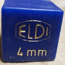 Genuine Eldi 4mm Number Stamp Set #104A