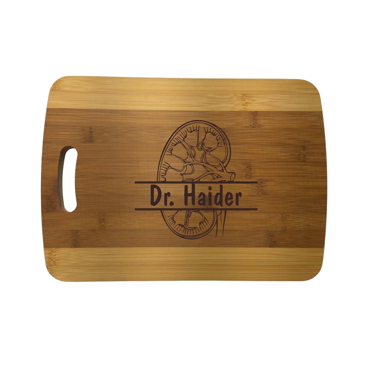 Kidney PERSONALIZED Cutting Board 14''x9.5''x.5'' Bamboo Doctor donor gift Kidney PERSONALIZED Cutting Board 14''x9.5''x.5'' Bamboo Doctor donor gift