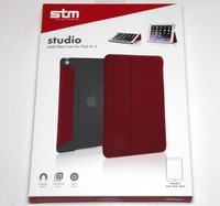 Stm Studio Sleek Fitted Case For Ipad Air 2 Magnetic Closure & On/of Chili Smoke Stm Studio Sleek Fitted Case For Ipad Air 2 Magnetic Closure & On/of Chili Smoke