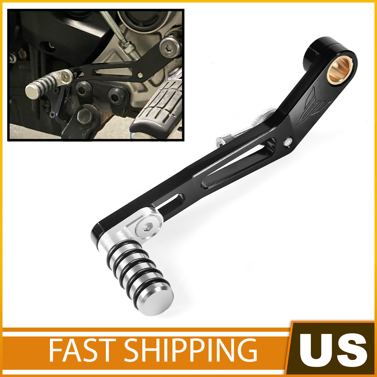 Left Gear Shift Lever Shifter Pedal For YAMAHA MT07 FZ07