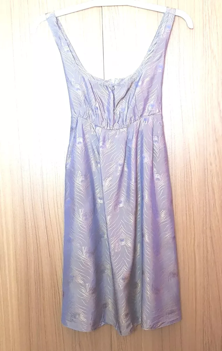 Topshop peacock outlet dress