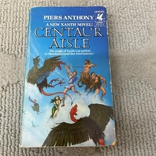 Centaur Aisle Fantasy Paperback Book by Piers Anthony from Del Rey 1982