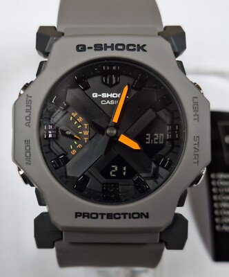Casio G-SHOCK GA-2300-8A Analog Digital Men's Watch Limited Gray GA23008A