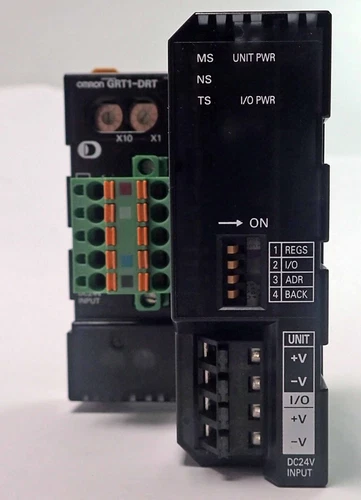 OMRON GRT1-DRT DEVICE NET COMMUNICATION I/O & UNIT SOURCE 24V DC VER. 1.0
