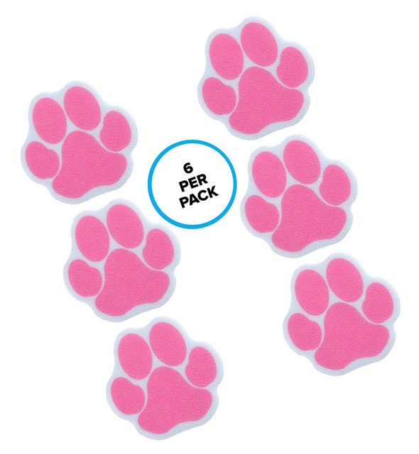 Paw Print Bathtub Traction Stickers Shower Bathroom Nonslip Self