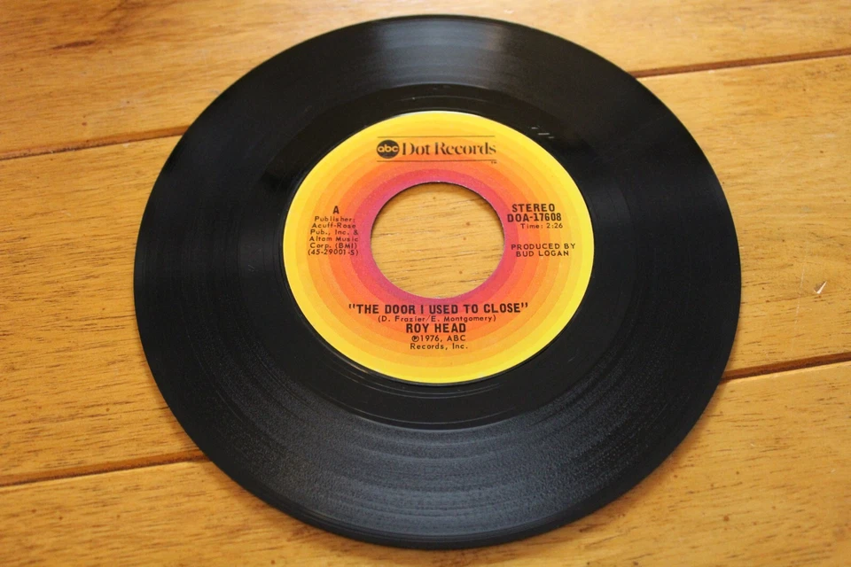 ROY HEAD - THE DOOR I USED TO CLOSE / LADY LUCK AND MOTHER NATURE 45RPM 7" VG - Image 2 of 4