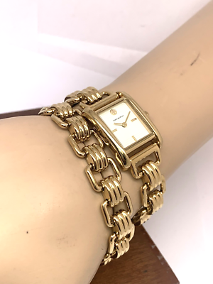 Tory Burch Womens Watch TBW1067 Quartz Cream Dial Gold Stainless Steel Tank 19mm Tory Burch Womens Watch TBW1067 Quartz Cream Dial Gold  main image 2