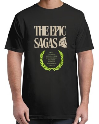 The Epic Sagas Odysseus Musical Vintage Adult S-4XL T-Shirt