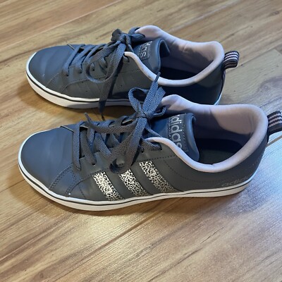 Women s Adidas, Sneakers, Gray, Pink, Shoes, Causal, Size 8