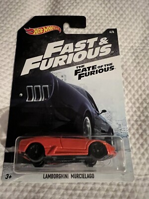 Hot Wheels The Dark Knight Rises Lamborghini Murcielago - 1:64 Scale Diecast Car