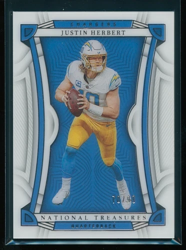 Justin Herbert 2022 Panini National Treasures #41 70/99