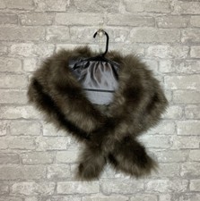 Ladies Faux Fur Shawl Wrap