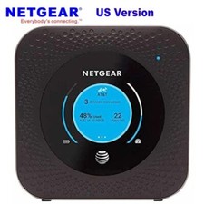 Netgear Nighthawk MR1100 LTE Mobile Hotspot Router-- Black Wi-Fi 5 2.4GHz/5GHz