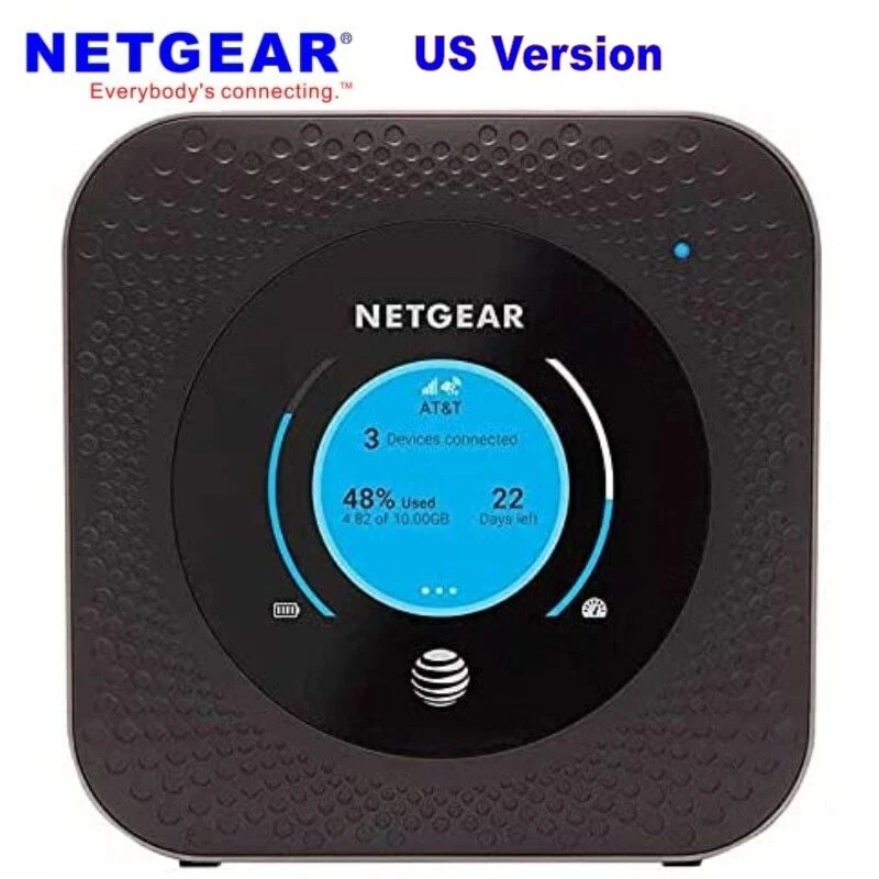Netgear Nighthawk MR1100 LTE Mobile Hotspot Router- Black WiFi 5 Mobile Hotspot - Image 2 of 4