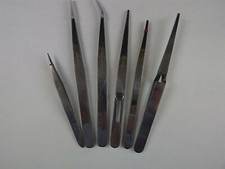 BEST SELLER-THOUSAND USES Tweezers Set - Stainless Steel, Non Magnetic, 6-PIECE