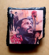 MARVIN GAYE PIASTRELLA COMMEMORATIVA ART TILE NEW YORK CITY MOTOWN SOUL MUSIC