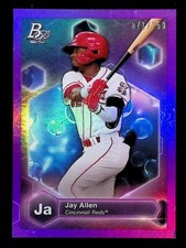 Jay Allen 2022 Bowman Platinum Precious Elements Purple #PE-5 71/250