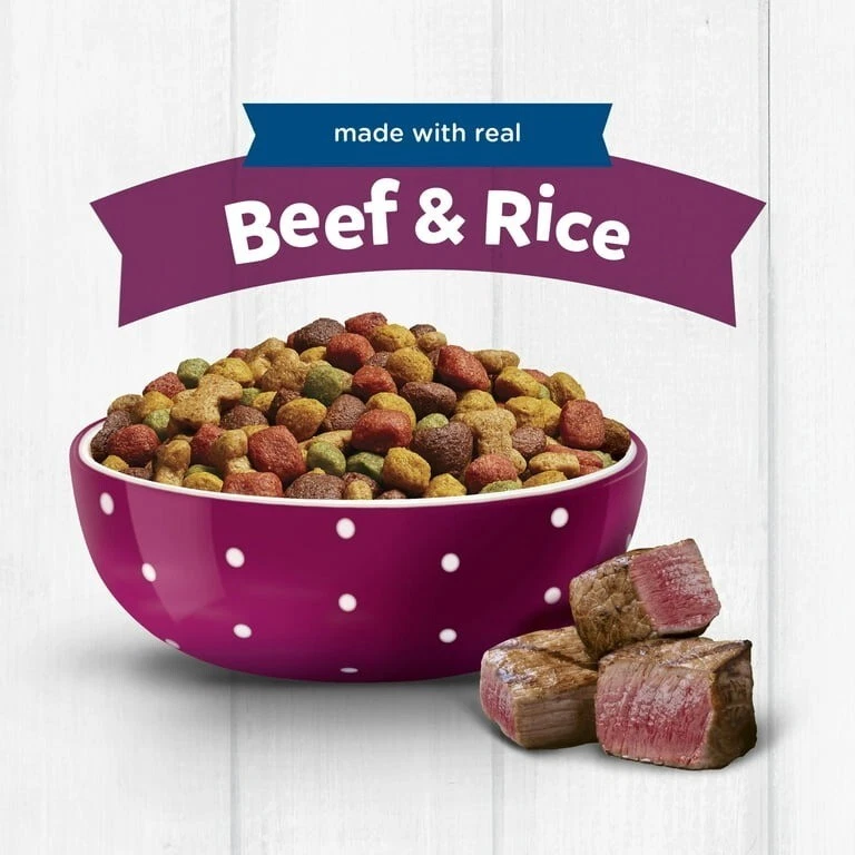 Purina Puppy Chow High Protein Dry Puppy Food, Tender&Crunchy w Real Beef, 30 lb - Image 2 of 4